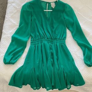 Francesca’s green romper
